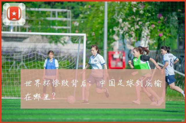 世界杯惨败背后：中国足球到底输在哪里？